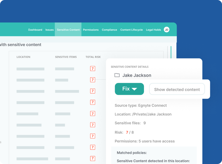 Egnyte Integrated Security